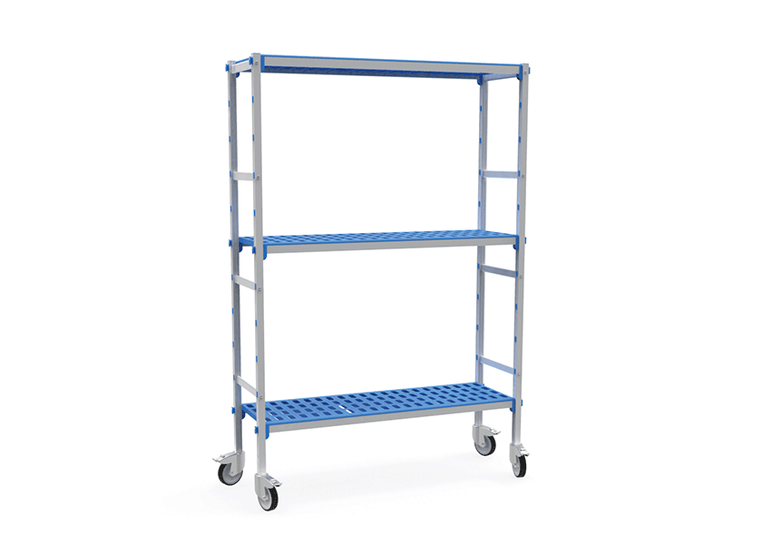 Shelving With Castors